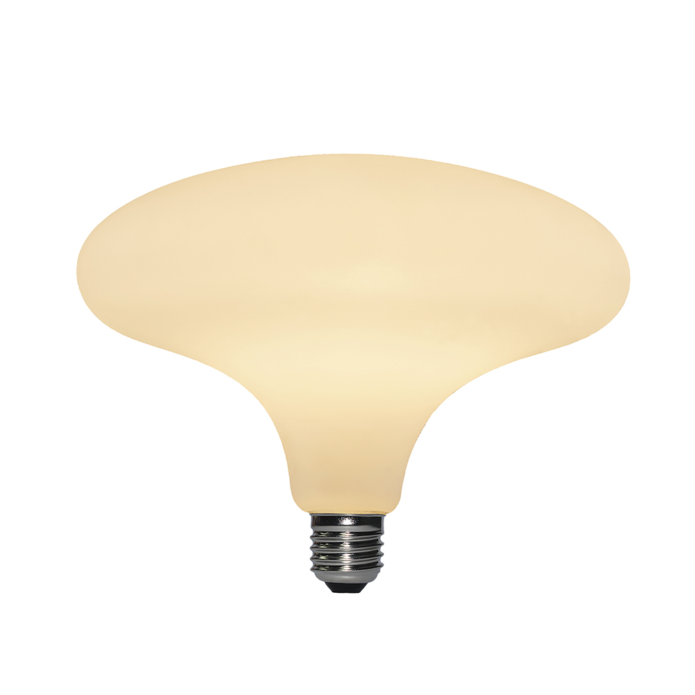 China Wholesale E12 Edison Bulb Factory -
 PORCELAIN G40 G150 R160 Mushroom MATTE WHITE 8W BULB  decor bulbs – Omita