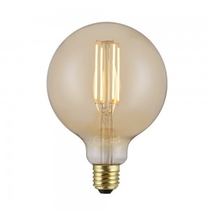 Retro filament led bulb ST64 G95 G125 Gold old fashioned light bulbs
