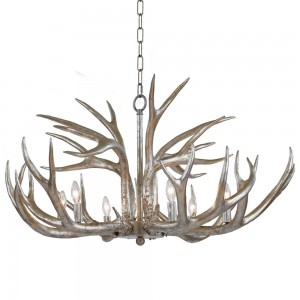China Wholesale Brushed Nickel Pendant Light Factory -
 antler chandelier candle ceiling pendant lighting  – Omita