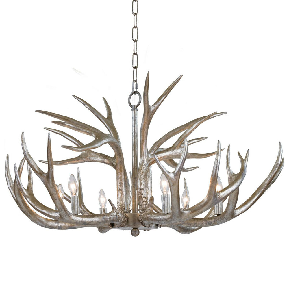 OEM China Brushed Nickel Pendant Light -
 antler chandelier candle ceiling pendant lighting  – Omita