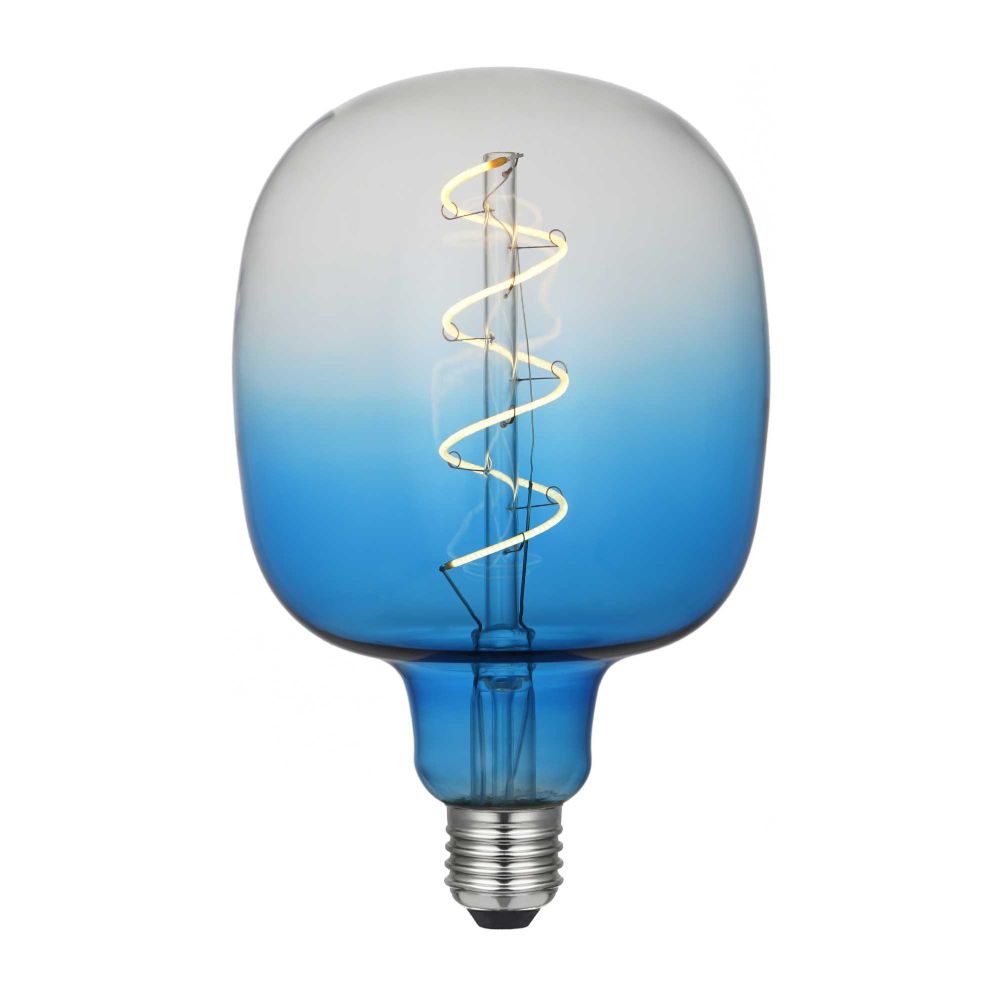 2021 wholesale price  Led Edison Bulb -
  E27 LED Dimmable Flexible Filament Bulb Sapphire Blue, Red Yellow  Moonstone Black Finish – Omita
