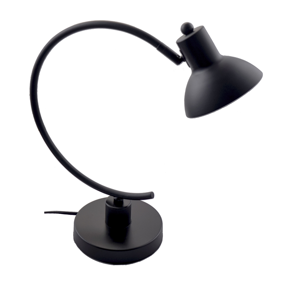 China Supplier Bedside Reading Lamp -
 Black color industrial minimalist table desk lamps factory from China – Omita