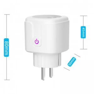 Bluetooth WiFi Smart Plug – Smart Outlets Work with Alexa, Google Home Assistant, Aoycocr Remote Control Plugs with Timer Function, CE/ Rohs Listed Socket