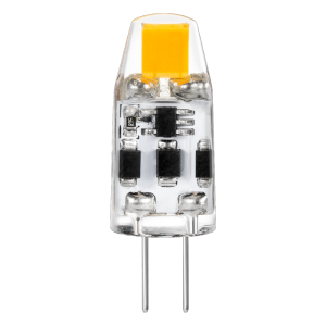 G4 LED lamp bulb 12V 1W 105Lm 2800K CR80 flickeringfree Dimmable