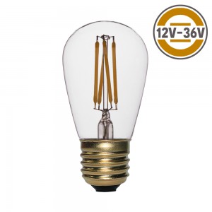 China Wholesale Vintage Light Bulbs Factories -
 Plastic edison bulb S14 3.5W waterproof IP68 bulb for rope landscape lighting – Omita