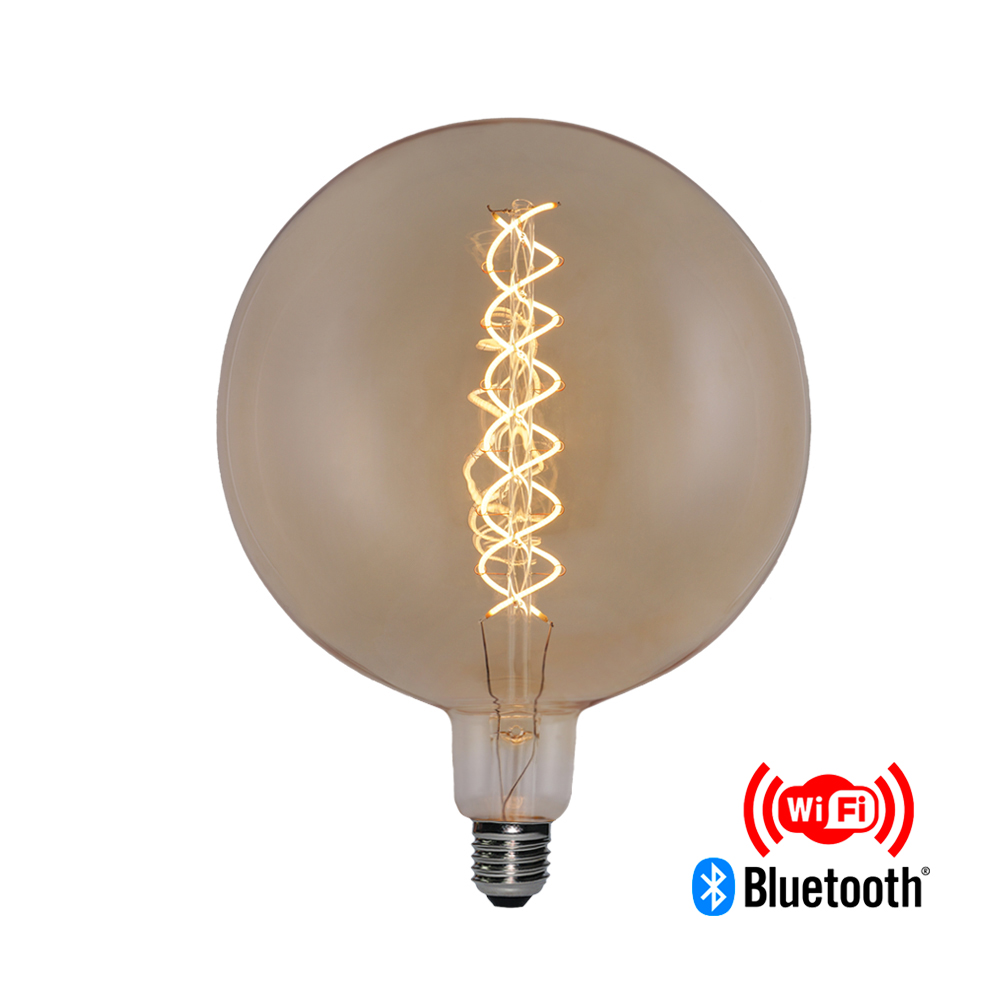 China Wholesale E14 Edison Screw Manufacturers -
 Smart vintage light bulbs G200 4W led Gold Works with Amazon Alexa With built-in WiFi module – Omita
