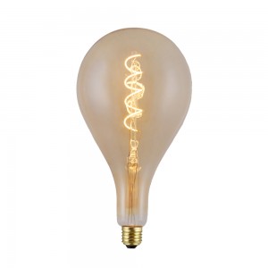 Factory Free sample Colored Edison Bulbs -
 Big giant edison light bulb XXL bulbs A165 G200 Gold Smoky finished large edison bulbs – Omita