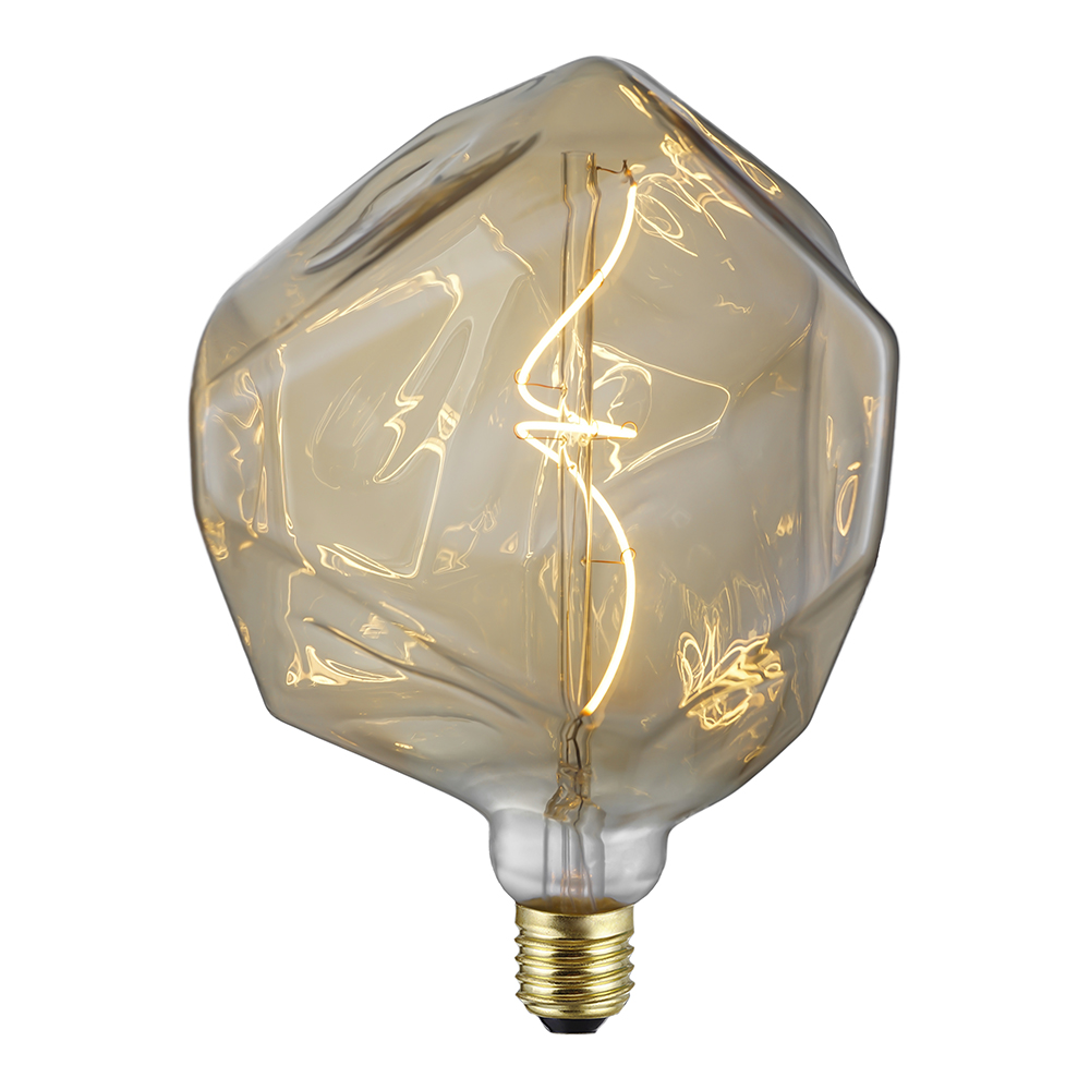 China Wholesale E14 Filament Bulb Factory -
 Grotesque vintage large filament led bulbs mushroom Stone and bell  Gold and Smoky – Omita