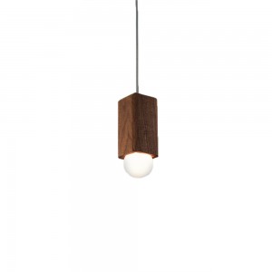 Hot-selling Custom Wall Sconces -
 Wooden pendant lights Oak walnut wood lighting fixtures household – Omita