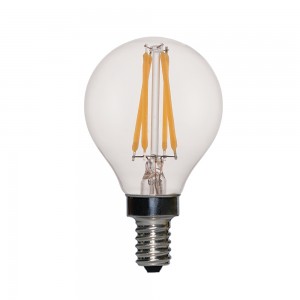 Factory Cheap Hot Antique Light Bulbs -
 Filament led bulb G45 4W CRI 95 Dimmable Clear Gold E27 Ba22d  E14 Ba15d – Omita