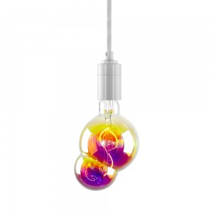 China Wholesale Danish Floor Lamp Factory -
 DIY pendant lamps with colored bulbs fade blue square decorative bulbs – Omita