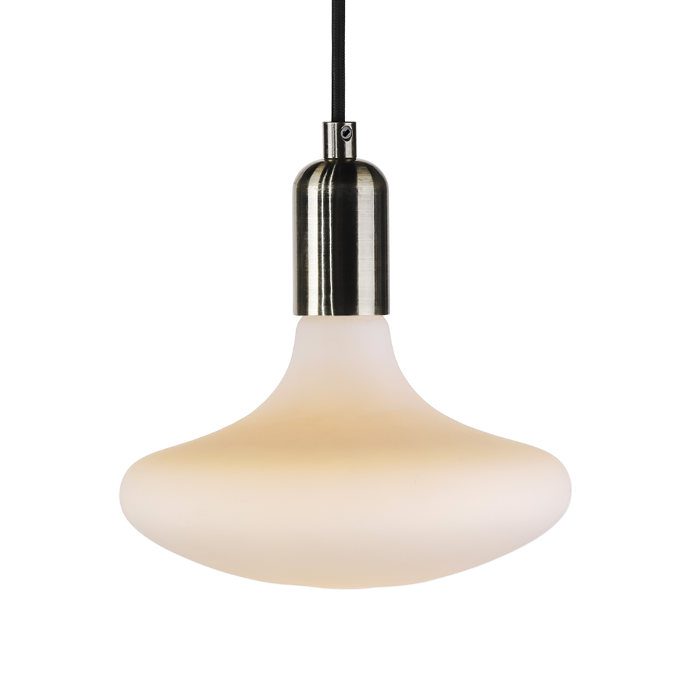 Short Lead Time for Floor Lamp -
 Matte white single bulb pendant lamp DIY series for iving room, dining table or bedroom – Omita