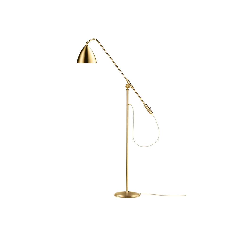 2021 Latest Design  Bedroom Table Lamps -
 Retro floor lamp metal floor lamp for workspace Nordic style – Omita