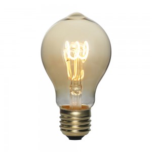 New Arrival China Retro Light Bulb -
 Flexible soft spiral filament led bulb A60 ST64 G125 Gold and Smoky decor bulbs – Omita