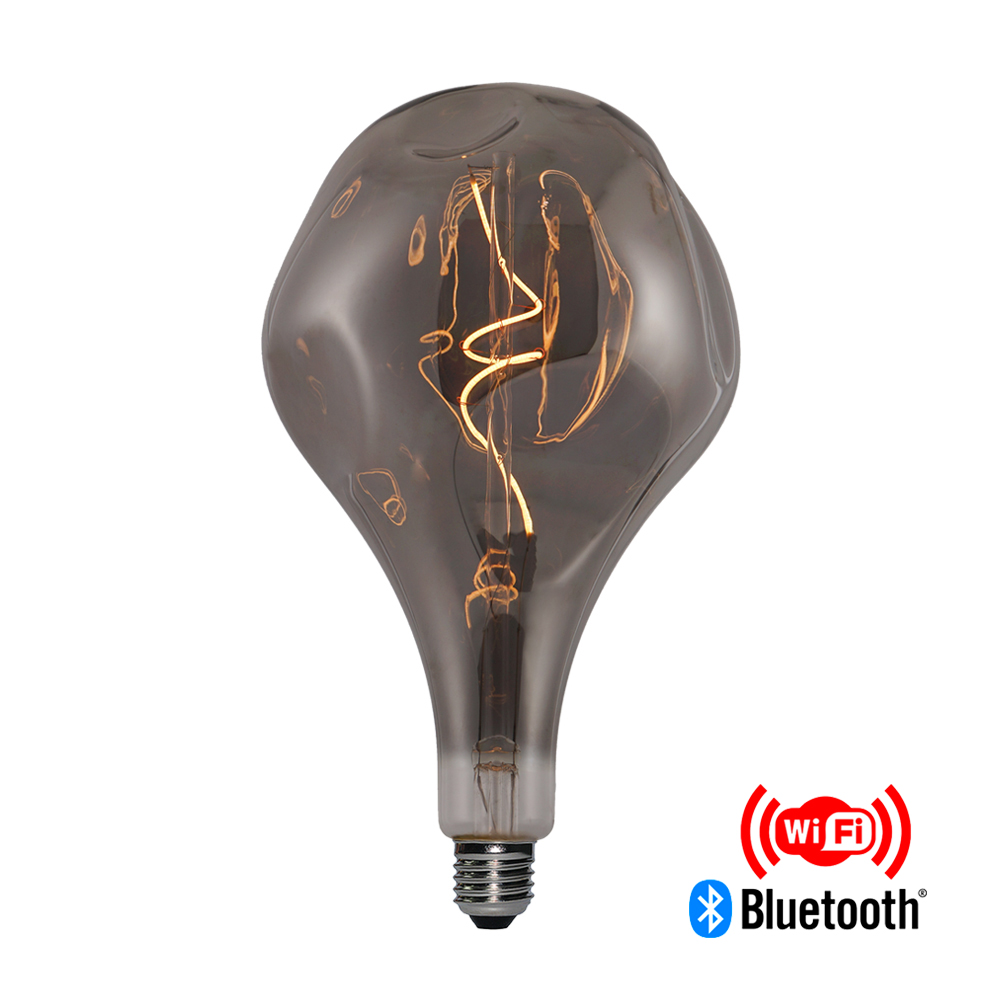 China Wholesale G9 Led Manufacturers -
 vintage smart bulbs Alien165 4W led  Smoky Works with Amazon Alexa and Google Assistant – Omita
