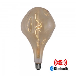 China Wholesale Colored Edison Bulbs Suppliers -
 wifi filament bulb Alien165 4W led Gold with mobile device and voice controlling – Omita