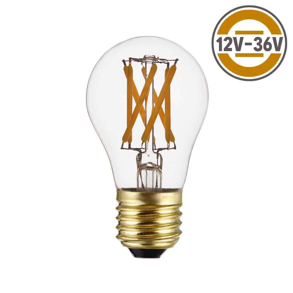 12v 24V edison bulbs A50 A15 E27 E26 base  5.5W 550lm 2700K dimmable Featured Image