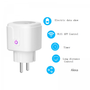 Bluetooth WiFi Smart Plug – Smart Outlets Work with Alexa, Google Home Assistant, Aoycocr Remote Control Plugs with Timer Function, CE/ Rohs Listed Socket